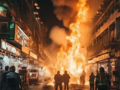白沟电子商贸城着火事件，一场科技产业的意外挑战